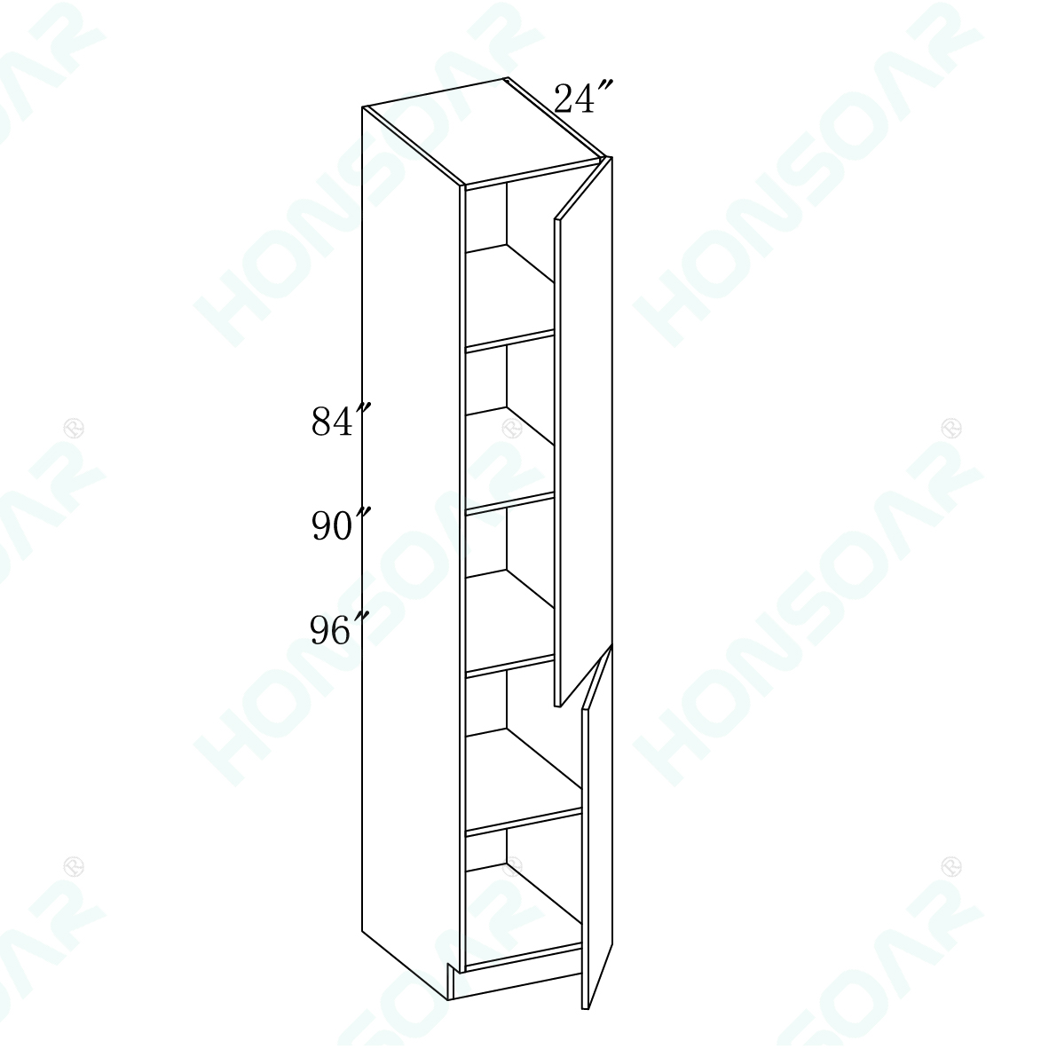 Pantry Plywood Box 15