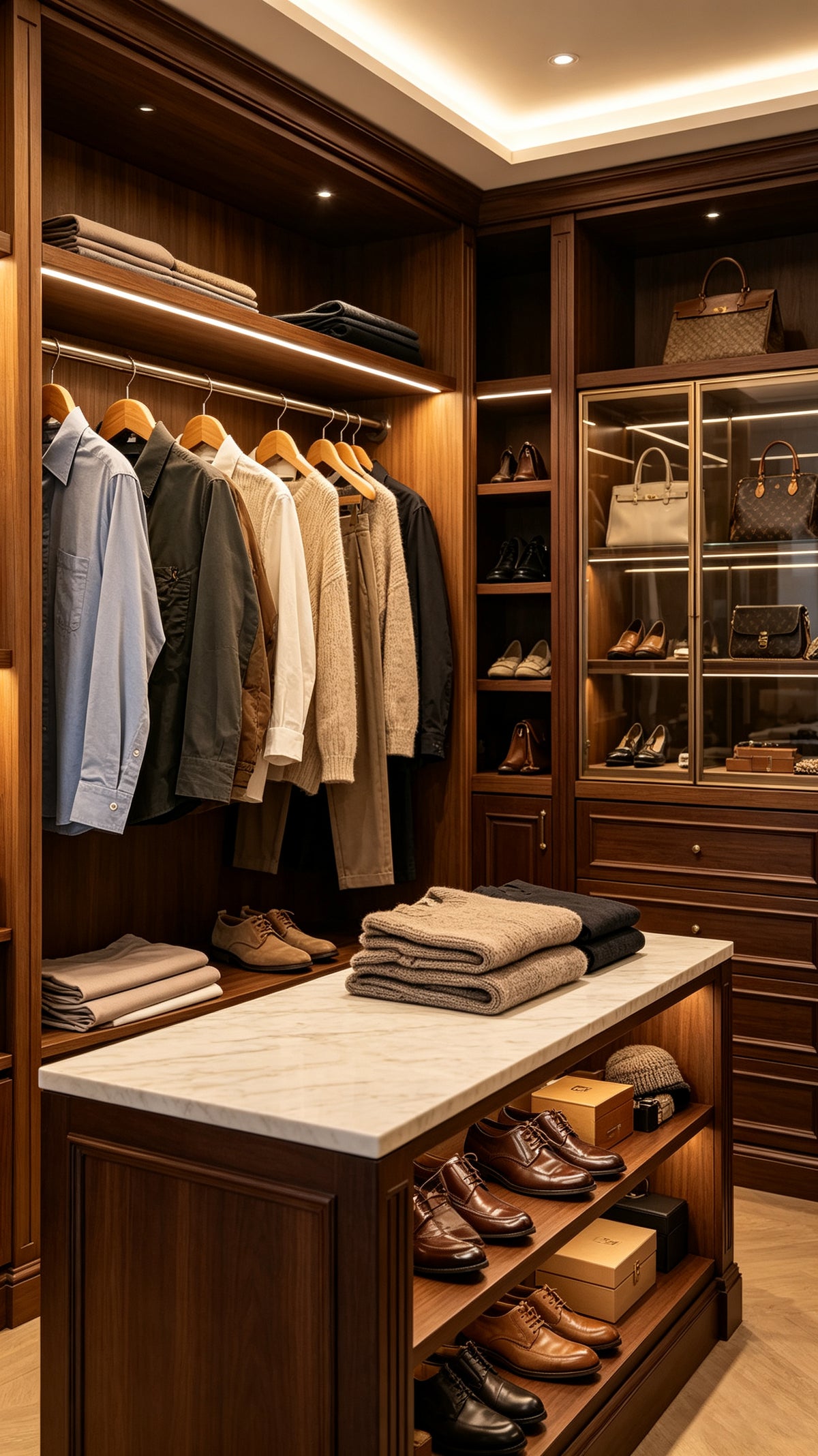 HONSOAR walk-in closet system