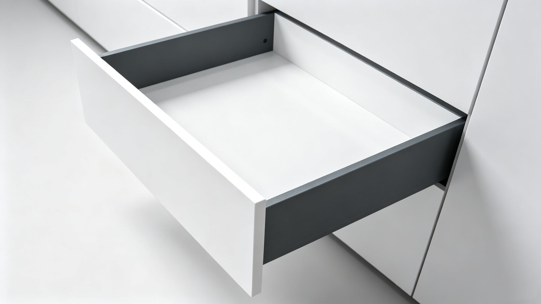 HONSOAR undermount drawer track with locking devices